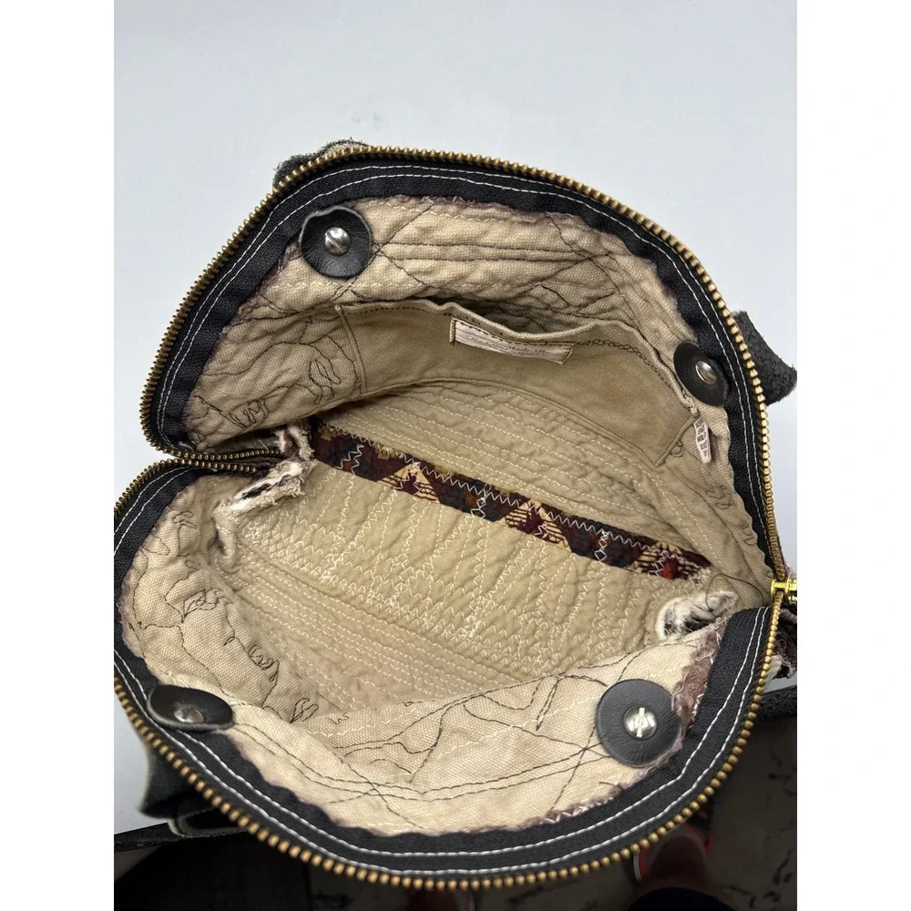 The Glad Rag Co Custom Horse Tapestry Purse Western Handbag Leather Concho